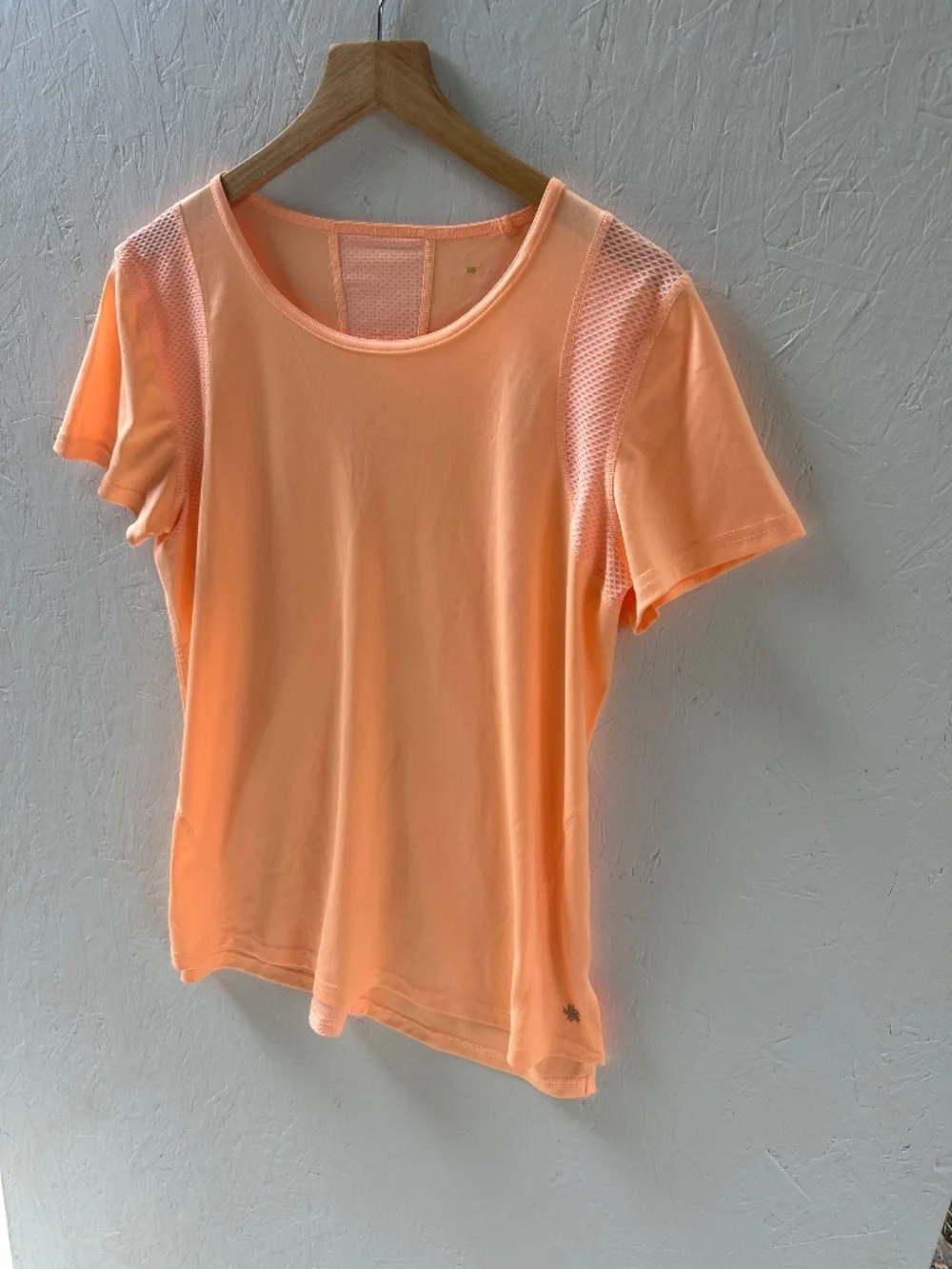 Tek Gear Dry Tea Women's Orange Athletic Tee Large